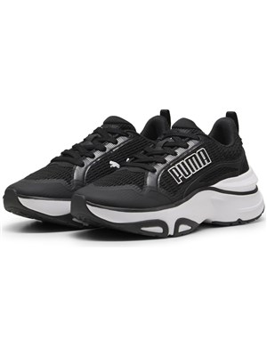 Puma Black-Puma White Spor Ayakkabı