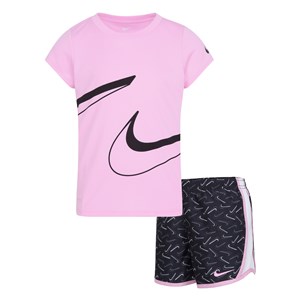 Nike Swoosh Logo Tempo Set Kız Çocuk Şort Takım