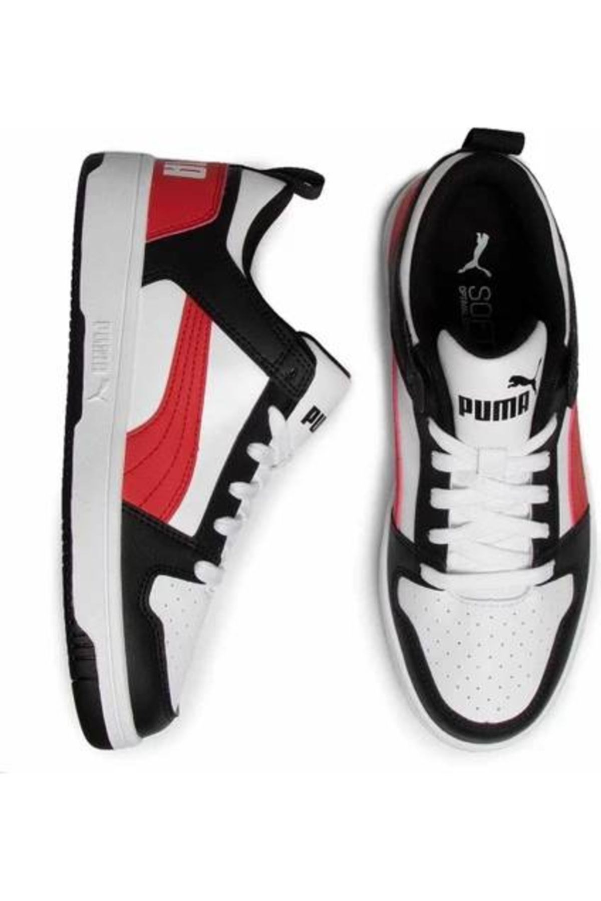 Puma Rebound V6 Low Men Erkek Günlük Spor Ayakkabı Beyaz