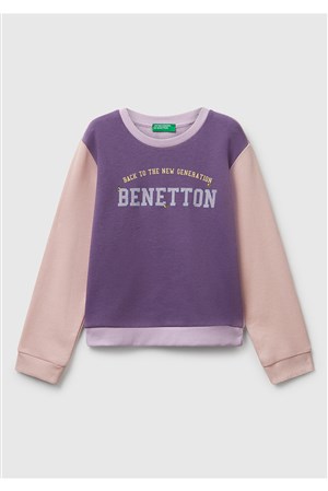 Benetton Kız Bebek Mix Sweatshırt