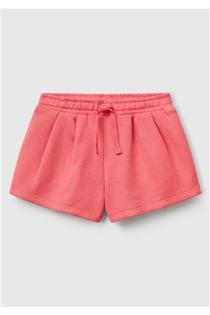 Benetton Kız Bebek Pembe Bnt-Bg Şort