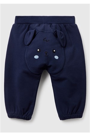 Benetton Yenidoğan Lacivert Hayvan Figürlü Alt