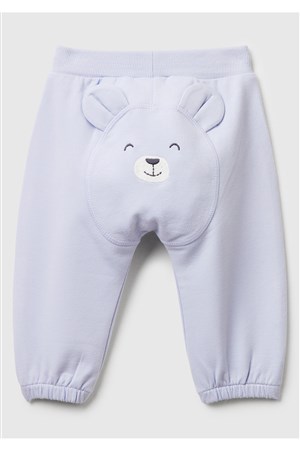 Benetton Yenidoğan Açık Mavi Hayvan Figürlü Alt