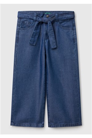 Benetton Kız Bebek Denim Pantolon