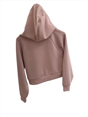 Benetton-W21466 Benetton Kadın K.Pudra Sweatshirt