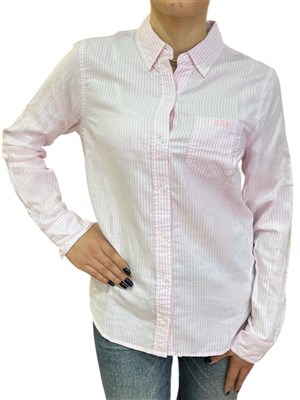 Gap V-Frch Fıtted Oxford Logo Kadın Gomlek