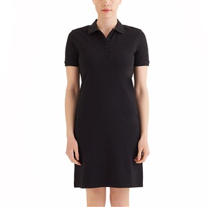 Columbia Cs0378 Csc W Basıc Polo Ss Dress Kadın Siyah Elbise