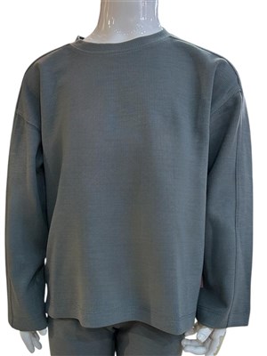 Benetton Kız Çocuk Mavi-Antrasit Benetton Tshirt