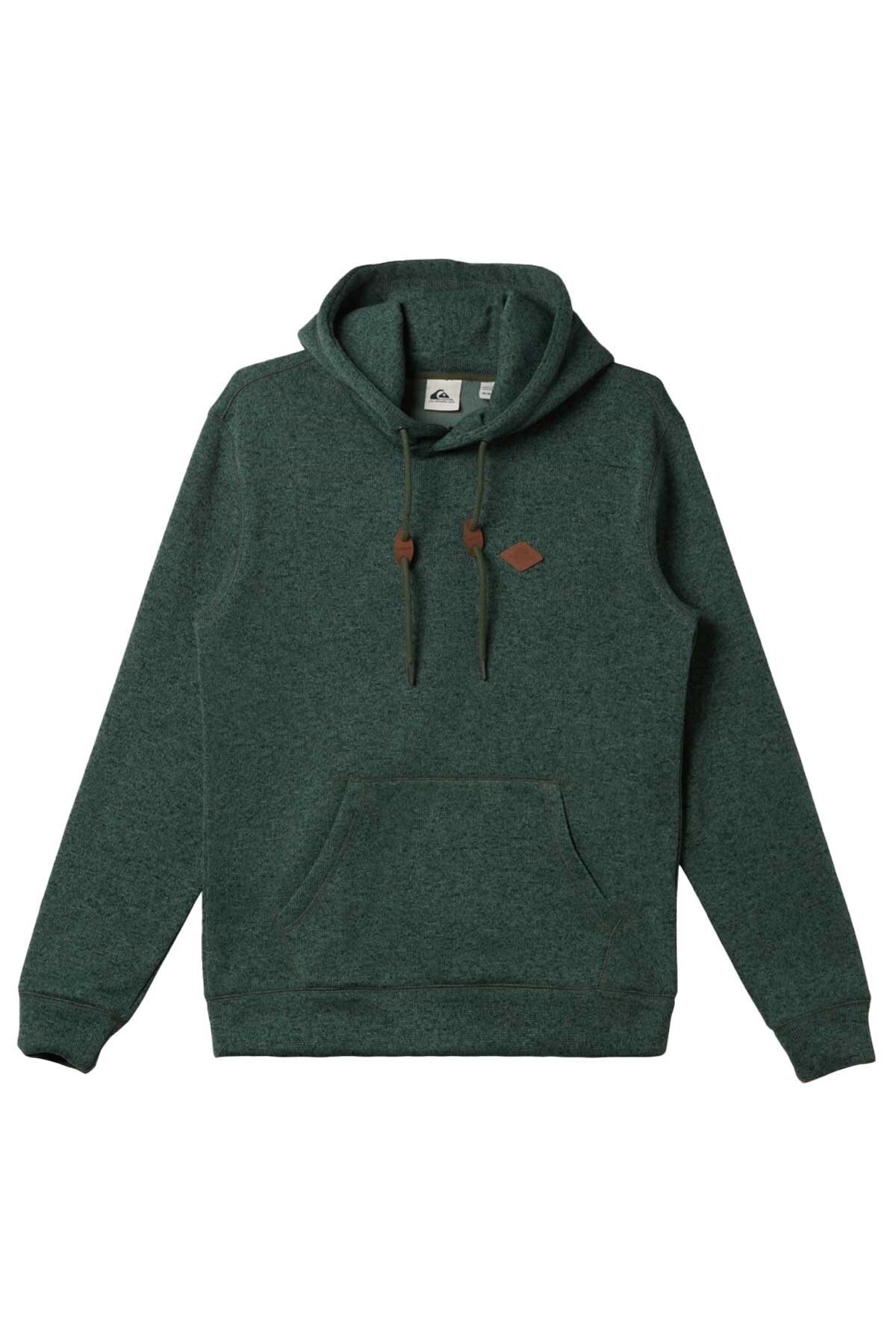 Quıksılver Ls Tekstil Sweatshırt Laurel Wreath Heather Erkek Sweatshirt Yeşil 