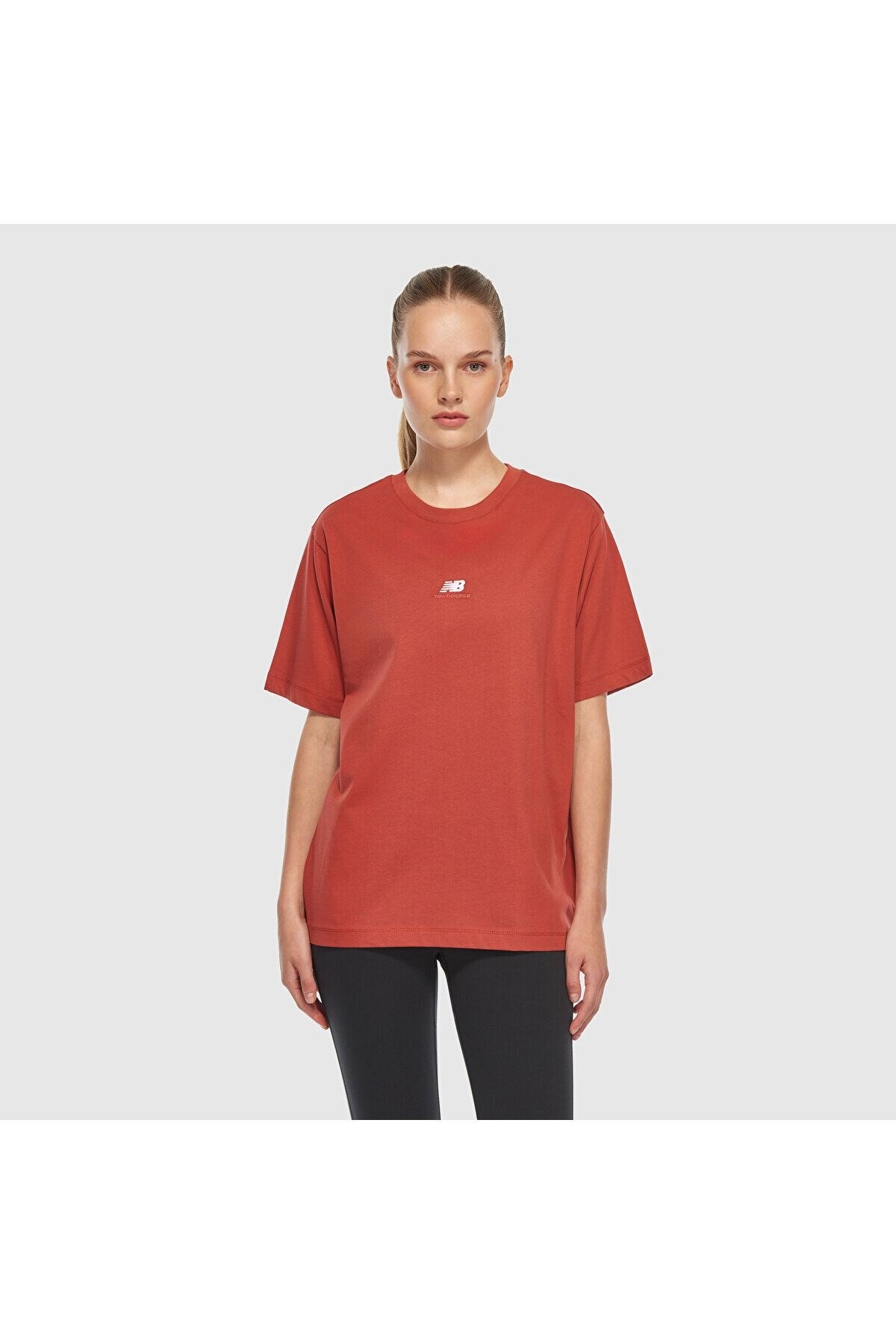 New Balance Lifestyle Unısex T-shirt Kiremit