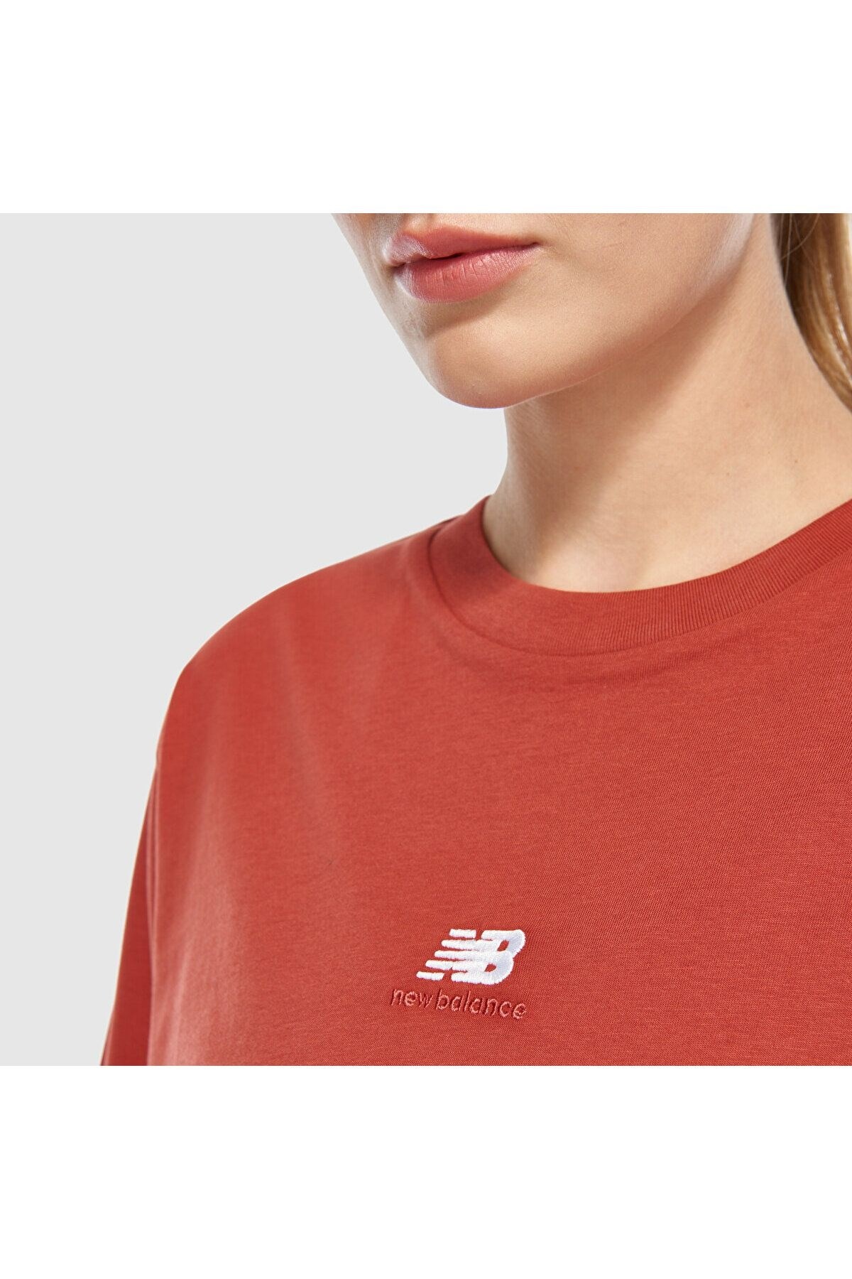 New Balance Lifestyle Unısex T-shirt Kiremit